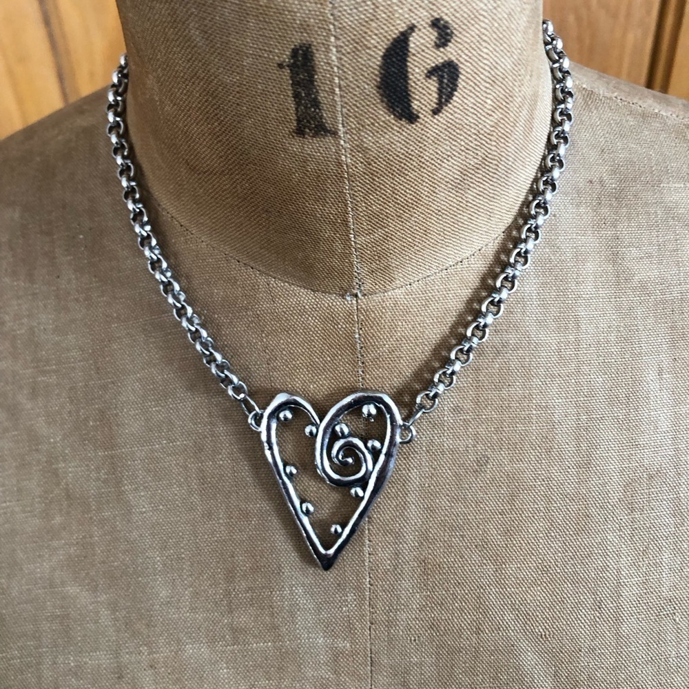 Unique Heart Necklace
